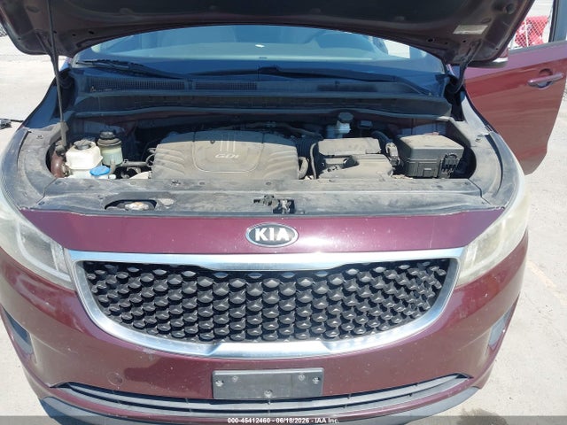 KIA SEDONA LX 2015 KNDMB5C18F6059820 Image 10