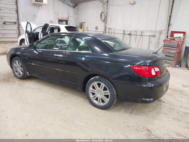 2008 Chrysler Sebring Limited მანქანა იყიდება აუქციონზე, vin: 1C3LC65M78N100490, აუქციონის ნომერი: 45412473