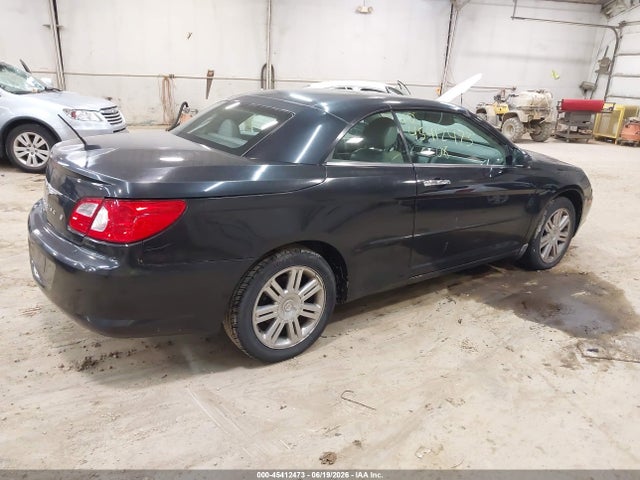 2008 Chrysler Sebring Limited მანქანა იყიდება აუქციონზე, vin: 1C3LC65M78N100490, აუქციონის ნომერი: 45412473