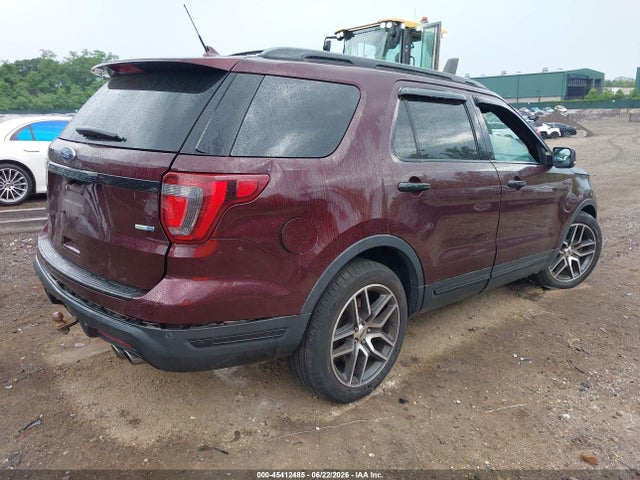 Продаж на аукціоні авто 2018 Ford Explorer Sport, vin: 1FM5K8GT1JGA45001, номер лоту: 45412485