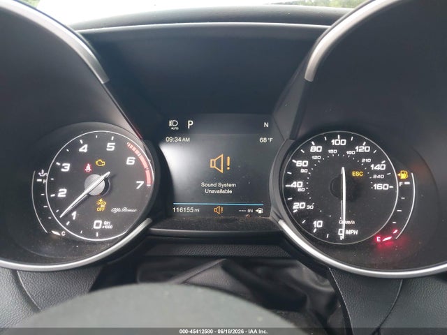 45412580 :رقم المزاد ، ZARFANBNXK7613823 vin ، 2019 Alfa Romeo Giulia Ti Sport Carbon Awd مزاد بيع