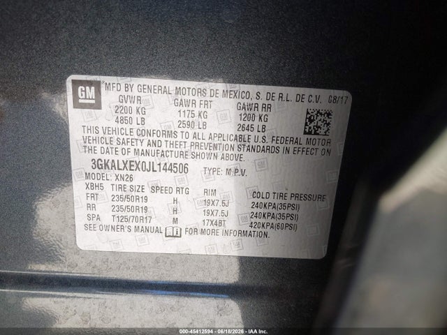 GMC Terrain Denali 2018 3GKALXEX0JL144506 Image 9