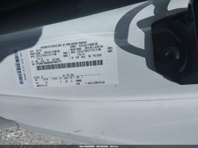 Ford F-250 Xl 2019 1FDBF2B60KEF82171 Image 9