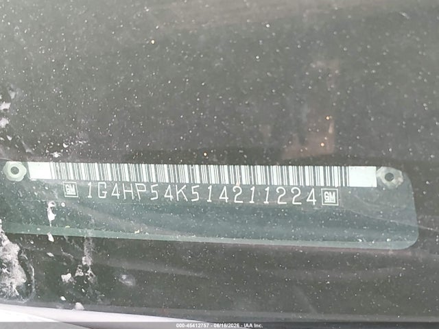Продажа на аукционе авто 2001 Buick Lesabre Custom, vin: 1G4HP54K514211224, номер лота: 45412757