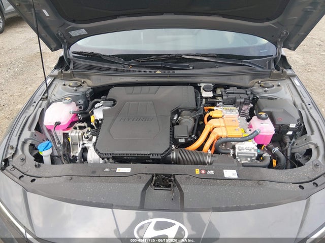 KMHLM4DJ4TU194004 Hyundai Elantra Hybrid Blue