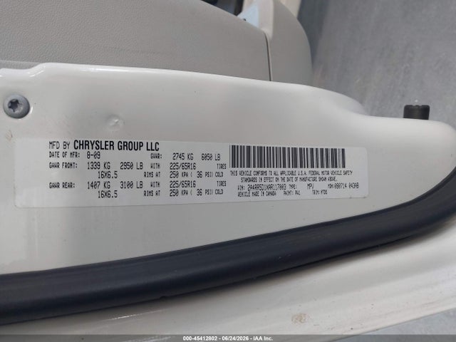 Продаж на аукціоні авто 2010 Chrysler Town & Country Touring, vin: 2A4RR5D1XAR117003, номер лоту: 45412802