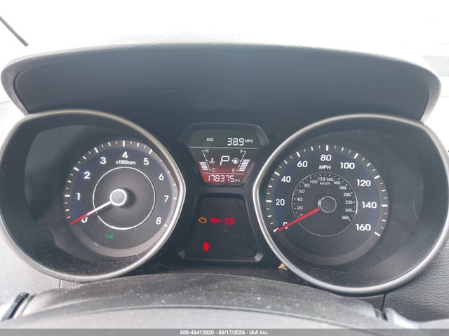 Aukcja sprzedaży 2014 Hyundai Elantra Limited, vin: 5NPDH4AE7EH533128, numer aukcji: 45412820