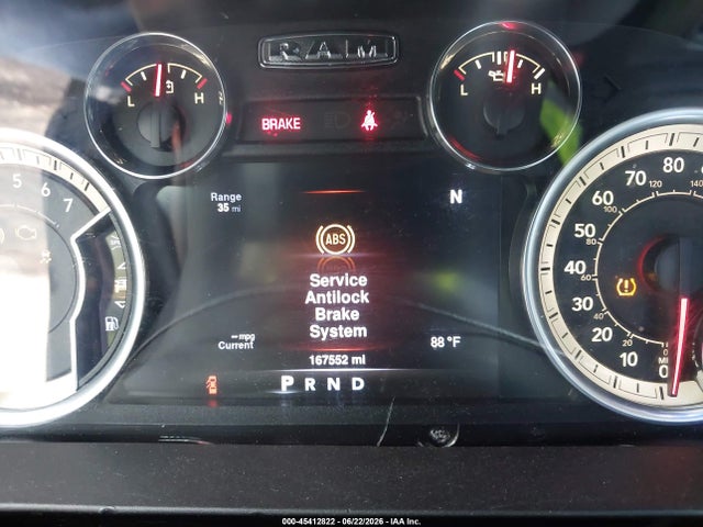45412822 :رقم المزاد ، 1C6RR6GT2GS327005 vin ، 2016 Ram 1500 Lone Star مزاد بيع