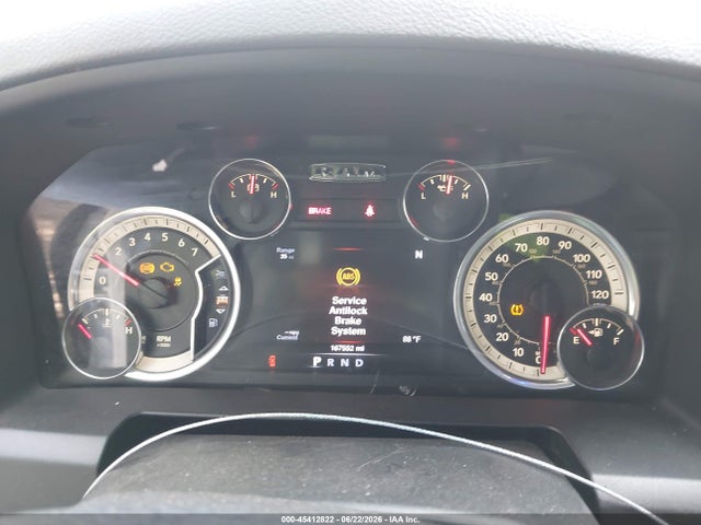 45412822 :رقم المزاد ، 1C6RR6GT2GS327005 vin ، 2016 Ram 1500 Lone Star مزاد بيع