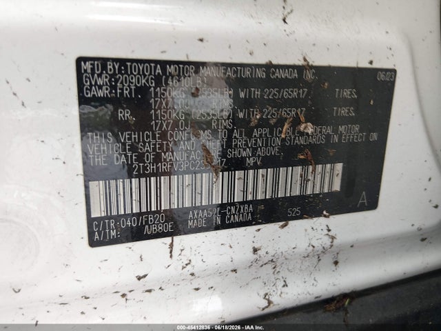 Toyota RAV4 LE 2023 2T3H1RFV3PC235717 Image 9