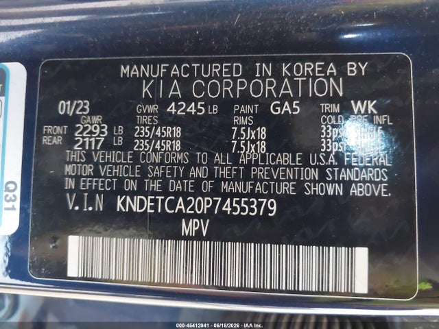 KIA Seltos Sx Turbo 2023 KNDETCA20P7455379 Image 9