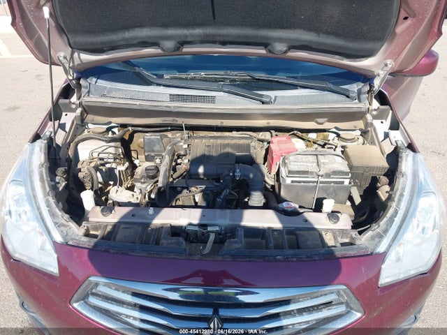 2019 Mitsubishi Mirage G4 Es/rf მანქანა იყიდება აუქციონზე, vin: ML32F3FJ5KHF16339, აუქციონის ნომერი: 45412980