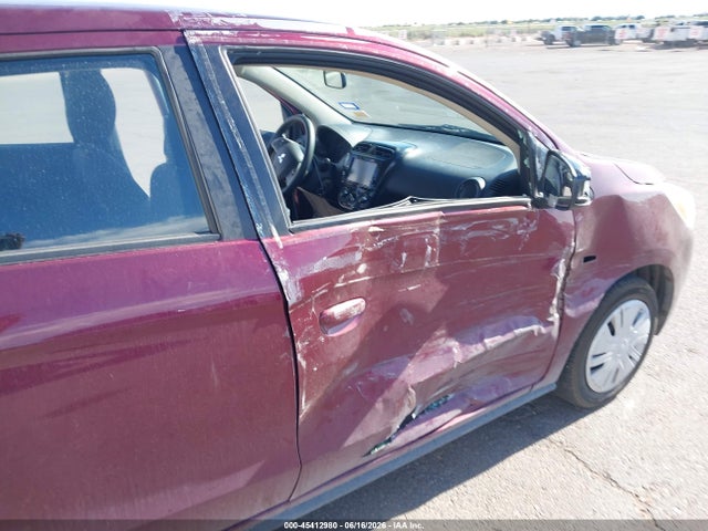 2019 Mitsubishi Mirage G4 Es/rf მანქანა იყიდება აუქციონზე, vin: ML32F3FJ5KHF16339, აუქციონის ნომერი: 45412980