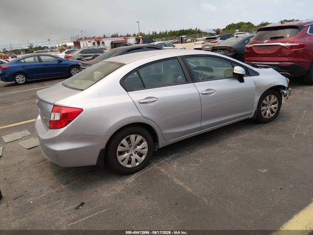 Продаж на аукціоні авто 2012 Honda Civic Lx, vin: 2HGFB2F50CH327857, номер лоту: 45412996