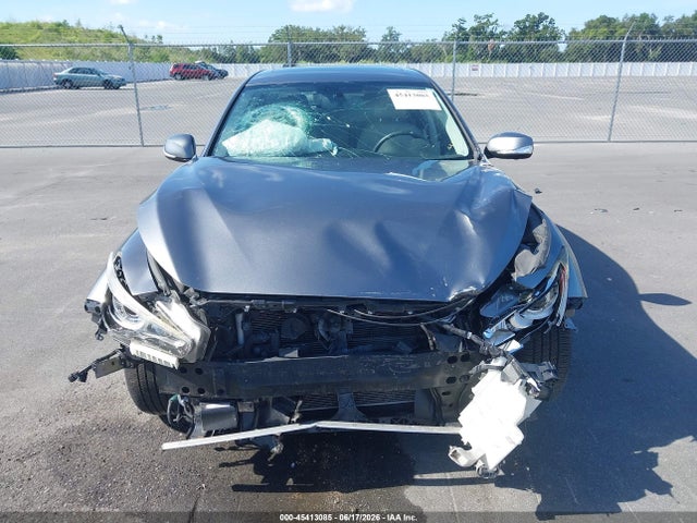 Продажа на аукционе авто 2018 Infiniti Q50 3.0t Luxe, vin: JN1EV7AP9JM351336, номер лота: 45413085