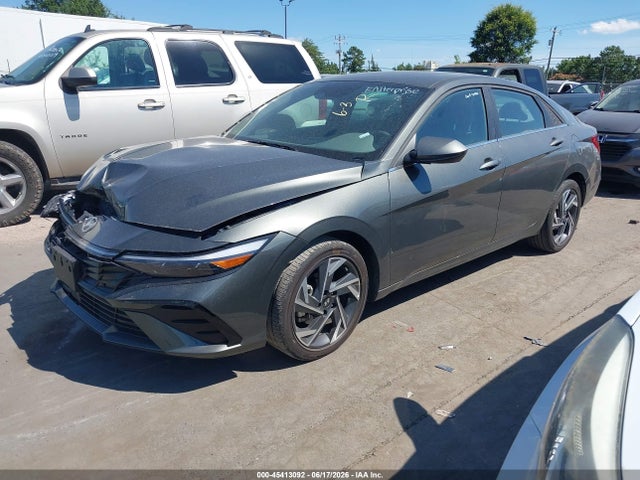 45413092 :رقم المزاد ، KMHLS4DGXSU996193 vin ، 2025 Hyundai Elantra Sel Convenience مزاد بيع