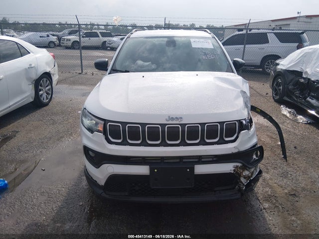 2022 Jeep Compass Latitude Fwd მანქანა იყიდება აუქციონზე, vin: 3C4NJCBB5NT120227, აუქციონის ნომერი: 45413149