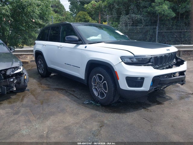 45413167 :رقم المزاد ، 1C4RJYC63N8767112 vin ، 2022 Jeep Grand Cherokee 4xe Trailhawk 4x4 مزاد بيع