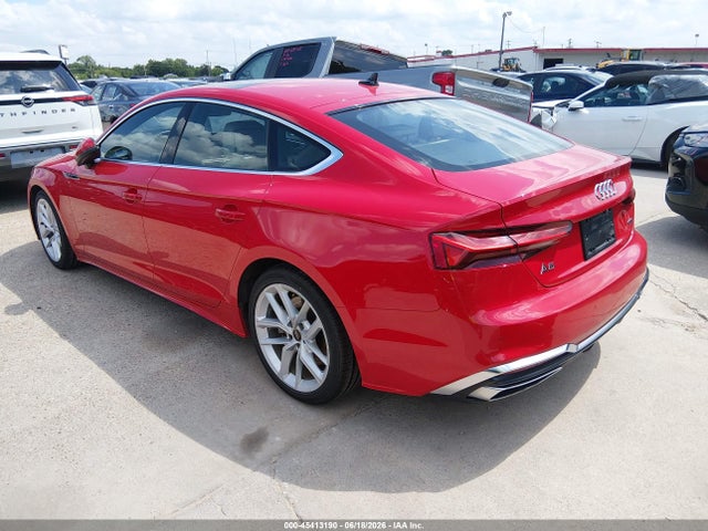 2024 Audi A5 Sportback Premium Plus 45 Tfsi Quattro S Tronic მანქანა იყიდება აუქციონზე, vin: WAUFACF58RA020321, აუქციონის ნომერი: 45413190