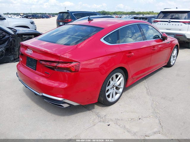 2024 Audi A5 Sportback Premium Plus 45 Tfsi Quattro S Tronic მანქანა იყიდება აუქციონზე, vin: WAUFACF58RA020321, აუქციონის ნომერი: 45413190