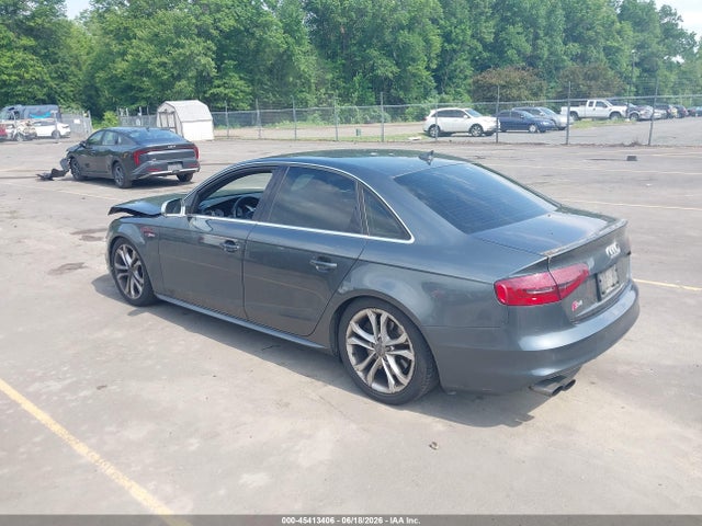 Продаж на аукціоні авто 2015 Audi S4 3.0t Premium Plus, vin: WAUBGAFL5FA066846, номер лоту: 45413406