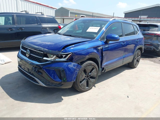 2023 Volkswagen Taos 1.5t Sel მანქანა იყიდება აუქციონზე, vin: 3VV2X7B29PM333706, აუქციონის ნომერი: 45413612