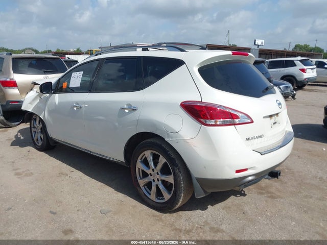 Aukcja sprzedaży 2013 Nissan Murano Le, vin: JN8AZ1MWXDW312509, numer aukcji: 45413648