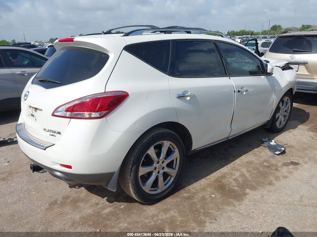 Aukcja sprzedaży 2013 Nissan Murano Le, vin: JN8AZ1MWXDW312509, numer aukcji: 45413648
