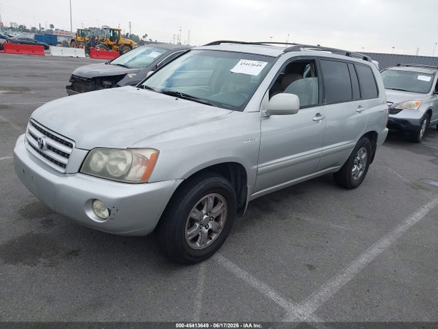 2001 Toyota Highlander V6 მანქანა იყიდება აუქციონზე, vin: JTEGF21A410026453, აუქციონის ნომერი: 45413649