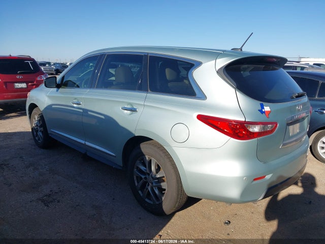 2013 Infiniti Jx35 მანქანა იყიდება აუქციონზე, vin: 5N1AL0MMXDC337588, აუქციონის ნომერი: 45413724