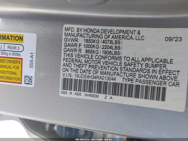 Acura Integra A-spec 2024 19UDE4H34RA013044 Image 9