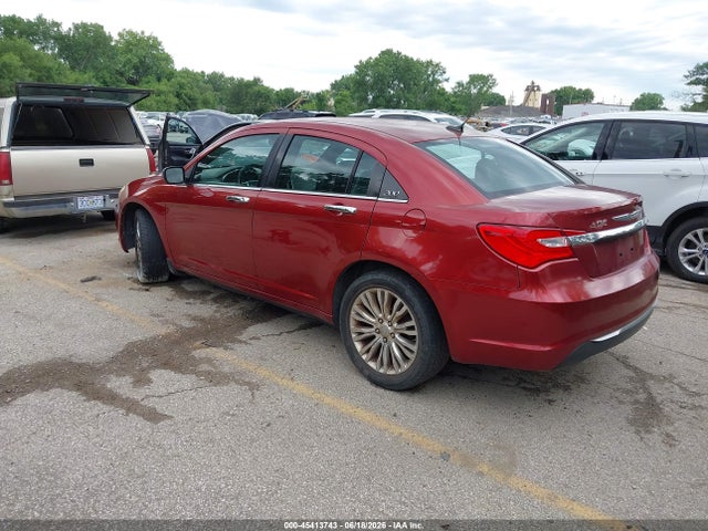 Продаж на аукціоні авто 2012 Chrysler 200 Limited, vin: 1C3CCBCB5CN143227, номер лоту: 45413743
