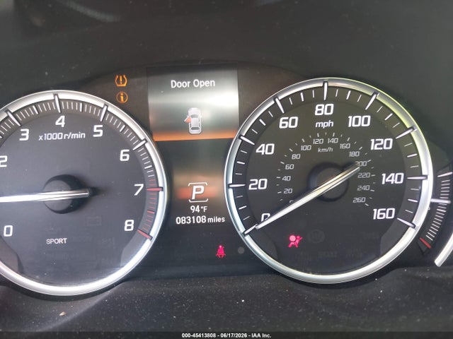 45413808 :رقم المزاد ، 19UUB3F7XGA002958 vin ، 2016 Acura Tlx V6 Advance مزاد بيع