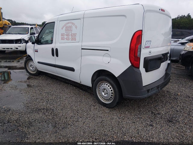 45413809 :رقم المزاد ، ZFBERFATXG6B21543 vin ، 2016 Ram Promaster City Tradesman مزاد بيع