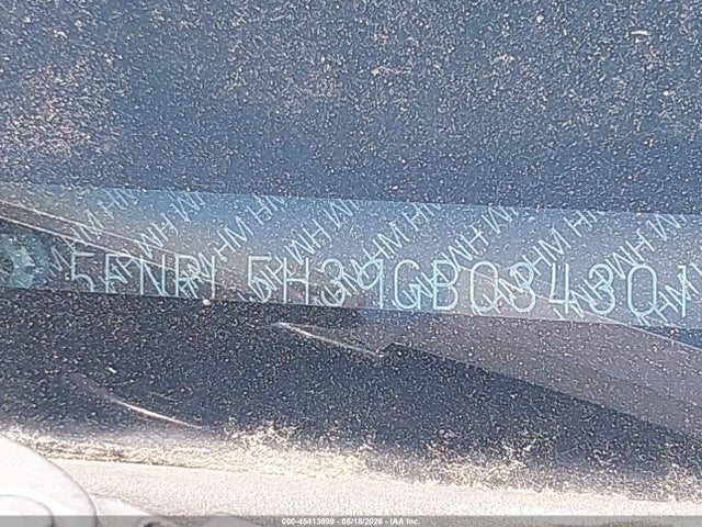 Honda ODYSSEY SE 2016 5FNRL5H39GB034301 Image 9
