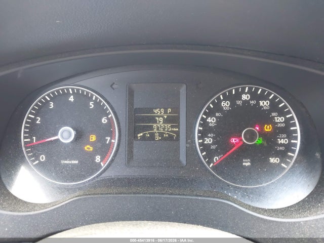 2013 Volkswagen Jetta 2.5l Se მანქანა იყიდება აუქციონზე, vin: 3VWDP7AJXDM359210, აუქციონის ნომერი: 45413916
