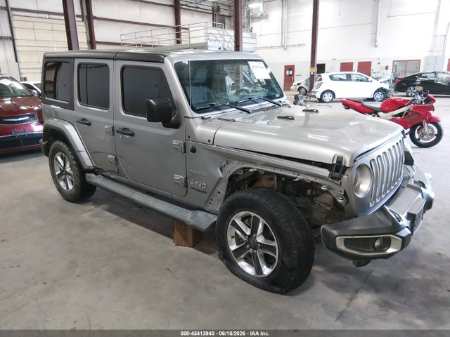 45413940 :رقم المزاد ، 1C4HJXEG8KW555793 vin ، 2019 Jeep Wrangler Unlimited Sahara 4x4 مزاد بيع