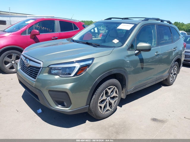 45414022 :رقم المزاد ، JF2SKAJC7MH593138 vin ، 2021 Subaru Forester Premium مزاد بيع