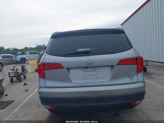 45414040 :رقم المزاد ، 5FNYF6H58GB051939 vin ، 2016 Honda Pilot Ex-l مزاد بيع