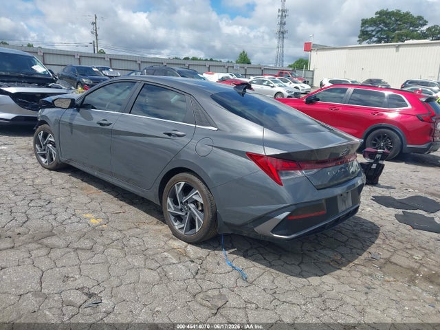 2025 Hyundai Elantra Limited მანქანა იყიდება აუქციონზე, vin: KMHLP4DG3SU865334, აუქციონის ნომერი: 45414070