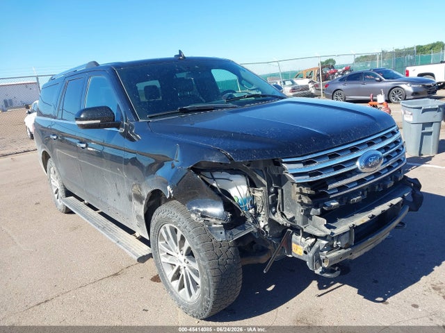 2018 Ford Expedition Max Limited მანქანა იყიდება აუქციონზე, vin: 1FMJK2AT8JEA39308, აუქციონის ნომერი: 45414085