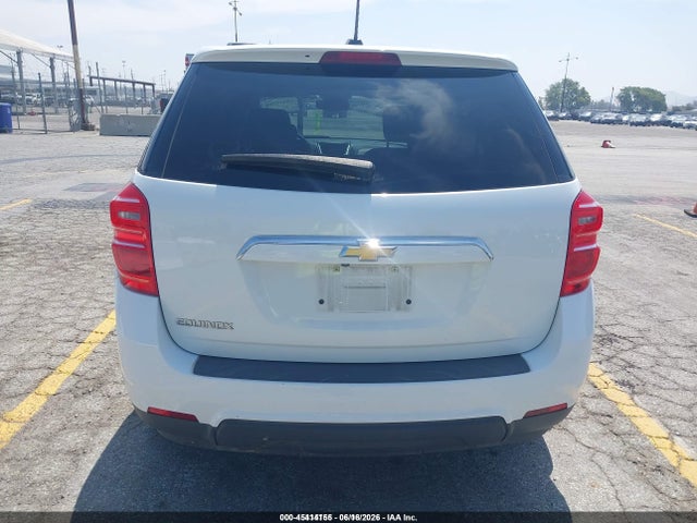 2017 Chevrolet Equinox Ls მანქანა იყიდება აუქციონზე, vin: 2GNALBEK5H1590382, აუქციონის ნომერი: 45414155