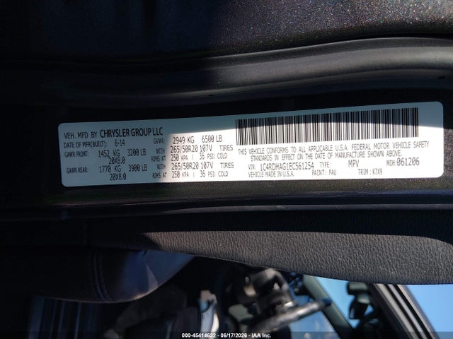 Dodge Durango Sxt 2014 1C4RDHAG1EC561254 Image 9