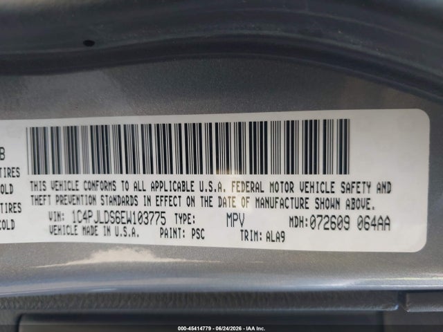 Jeep Cherokee Limited 2014 1C4PJLDS6EW103775 Image 9