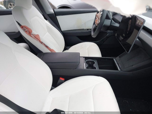 45414896 :رقم المزاد ، 5YJ3E1EAXSF998975 vin ، 2025 Tesla Model 3 Long Range Rear-wheel Drive/standard Rear-wheel Drive مزاد بيع