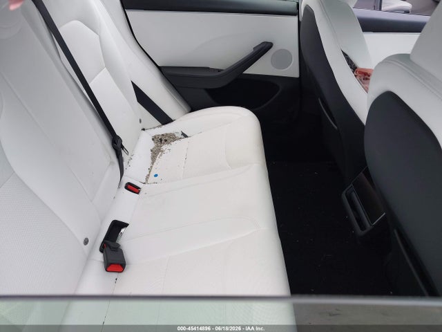 45414896 :رقم المزاد ، 5YJ3E1EAXSF998975 vin ، 2025 Tesla Model 3 Long Range Rear-wheel Drive/standard Rear-wheel Drive مزاد بيع