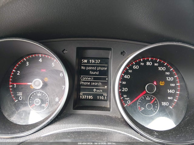 Aukcja sprzedaży 2013 Volkswagen Gti Wolfsburg Edition, vin: WVWGV7AJ9DW137490, numer aukcji: 45415026