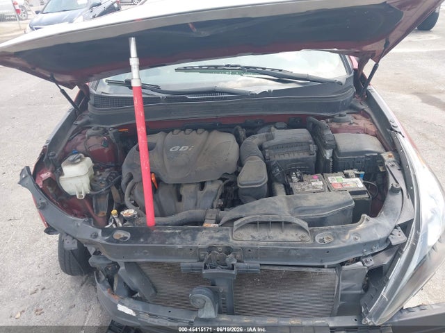 2014 Hyundai Sonata Gls მანქანა იყიდება აუქციონზე, vin: 5NPEB4AC1EH872312, აუქციონის ნომერი: 45415171