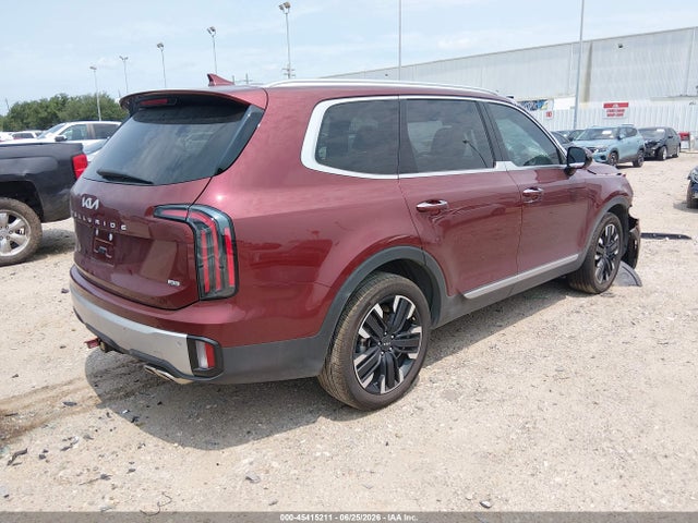 45415211 :رقم المزاد ، 5XYP5DGC5RG511783 vin ، 2024 Kia Telluride Sx Prestige مزاد بيع