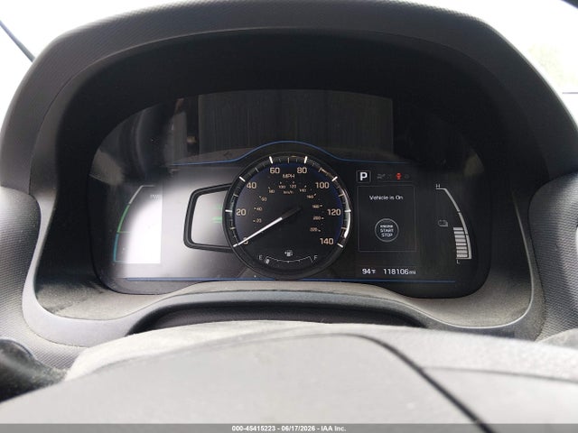 Auction sale of the 2017 Hyundai Ioniq Hybrid Blue, vin: KMHC65LC4HU045554, lot number: 45415223
